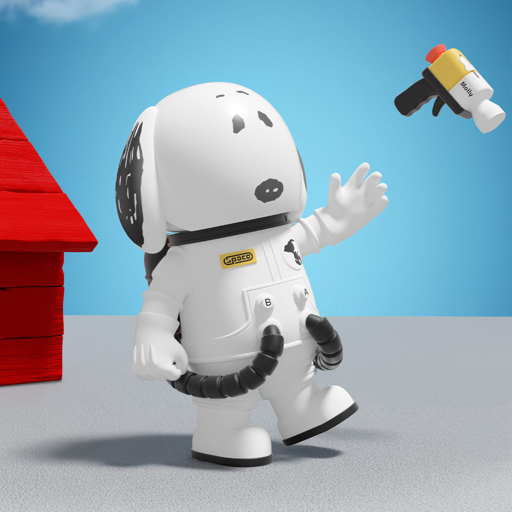 MEGA SPACE MOLLY 100% Charlie Brown & Snoopy