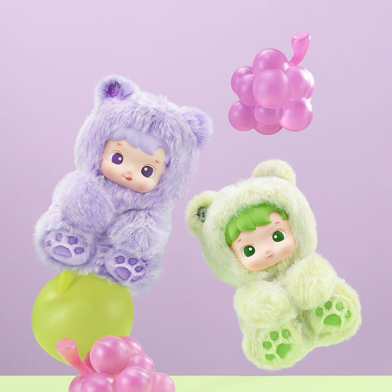 Hacipupu Gummy Bear Series-Vinyl Plush Pendant Blind Box