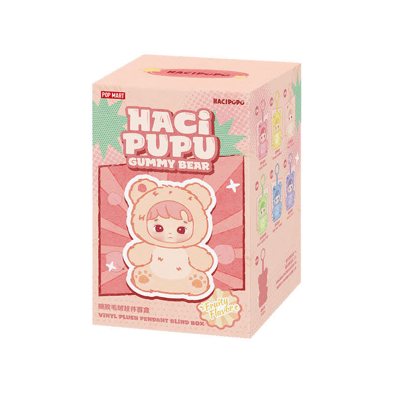 Hacipupu Gummy Bear Series-Vinyl Plush Pendant Blind Box