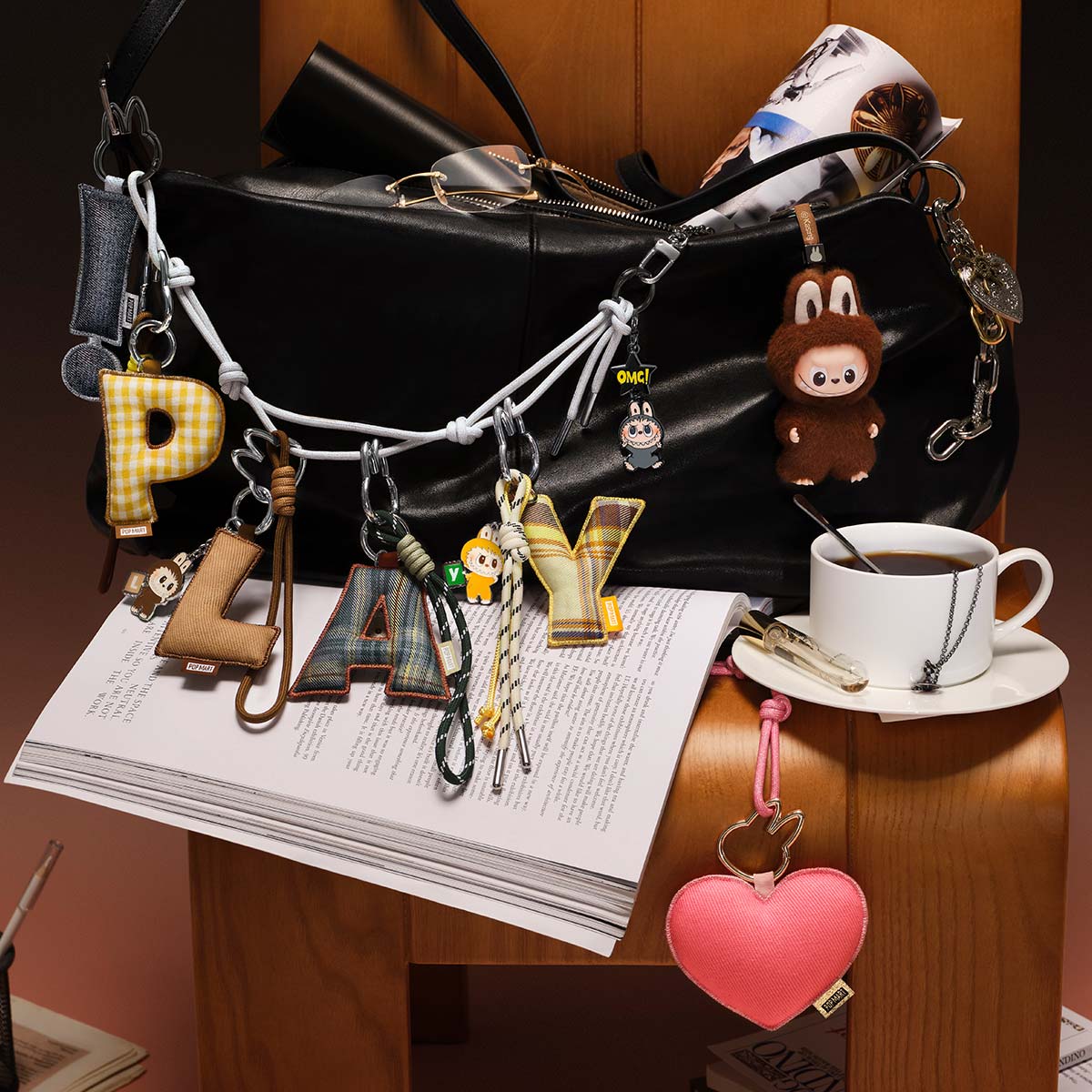 The Monster-Pin for Love Series-Letter Pendant Blind Box(A-M)und (N-Z)