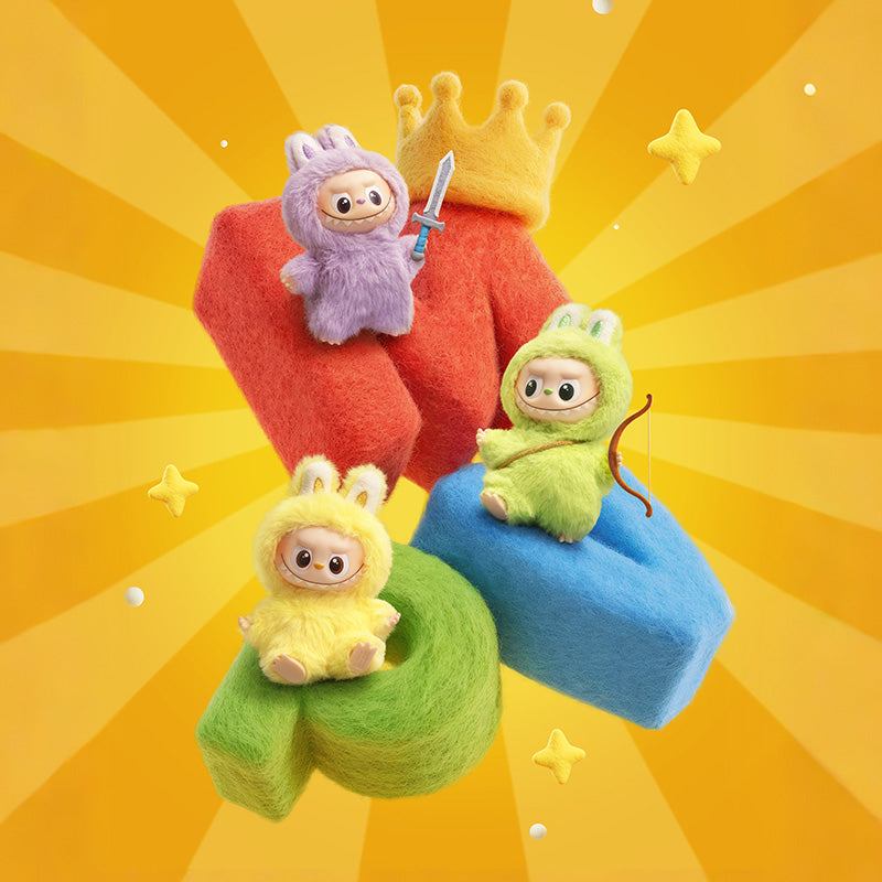 Labubu The Monster Pin for Love Series Letter Pendant (A-M) und (N-Z)