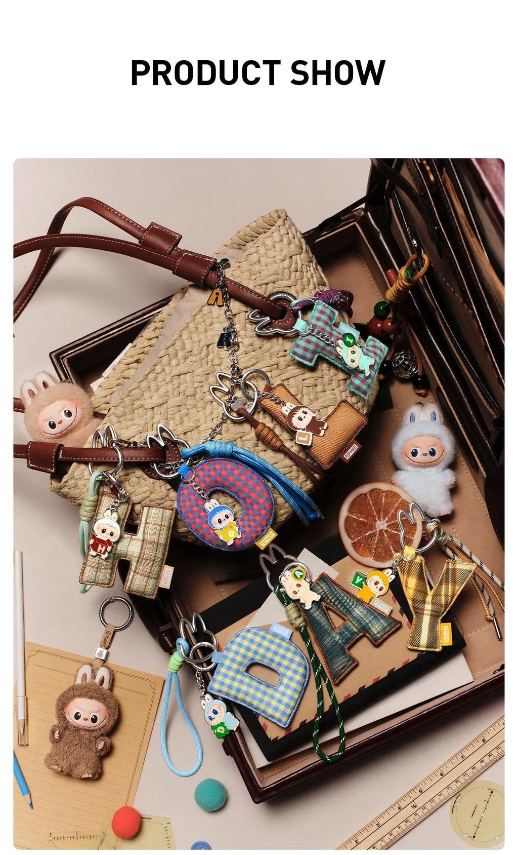 The Monster-Pin for Love Series-Letter Pendant Blind Box(A-M)und (N-Z)