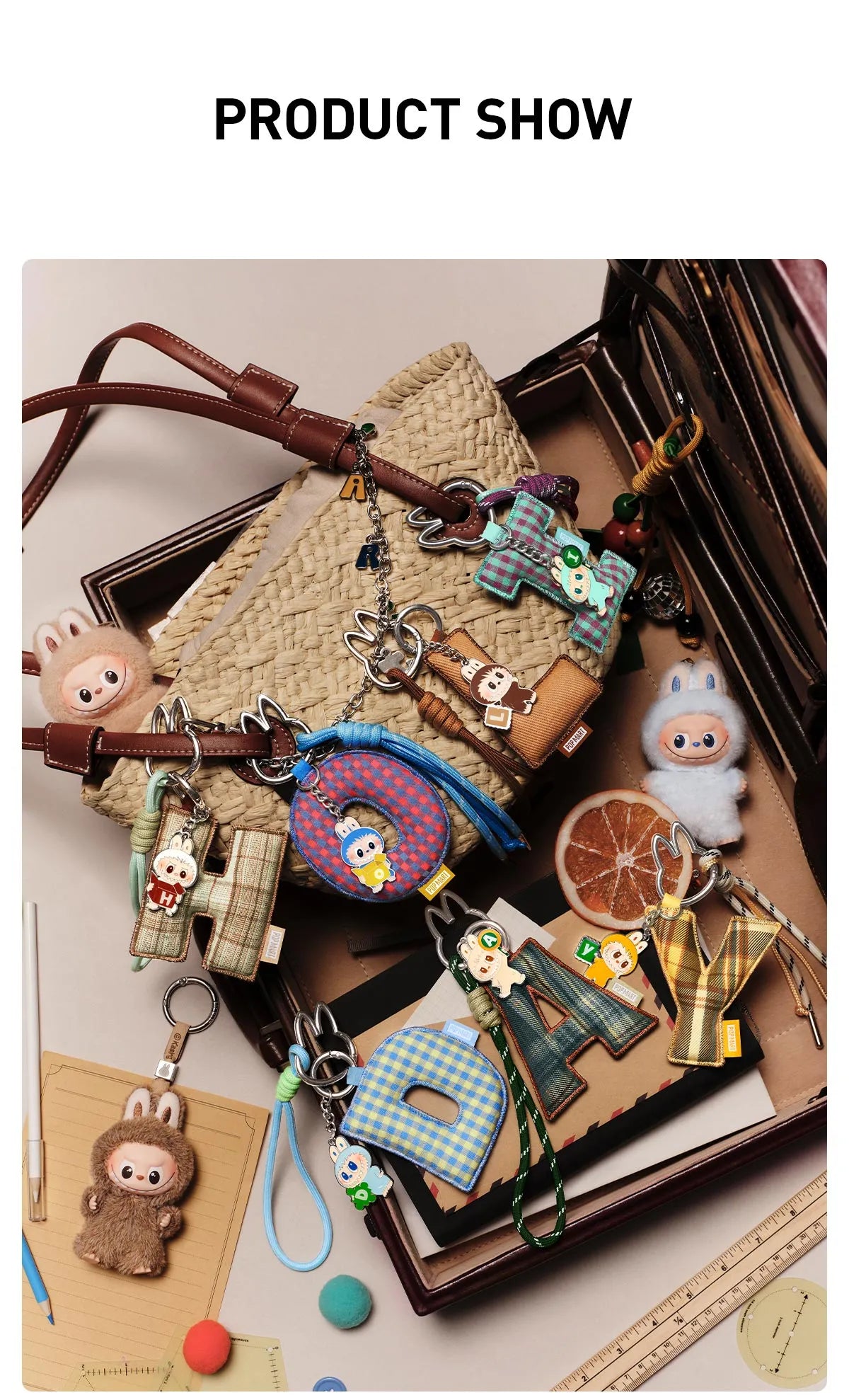 The Monster-Pin for Love Series-Letter Pendant Blind Box(A-M)und (N-Z)