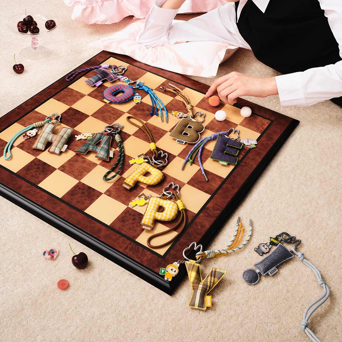 The Monster-Pin for Love Series-Letter Pendant Blind Box(A-M)und (N-Z)