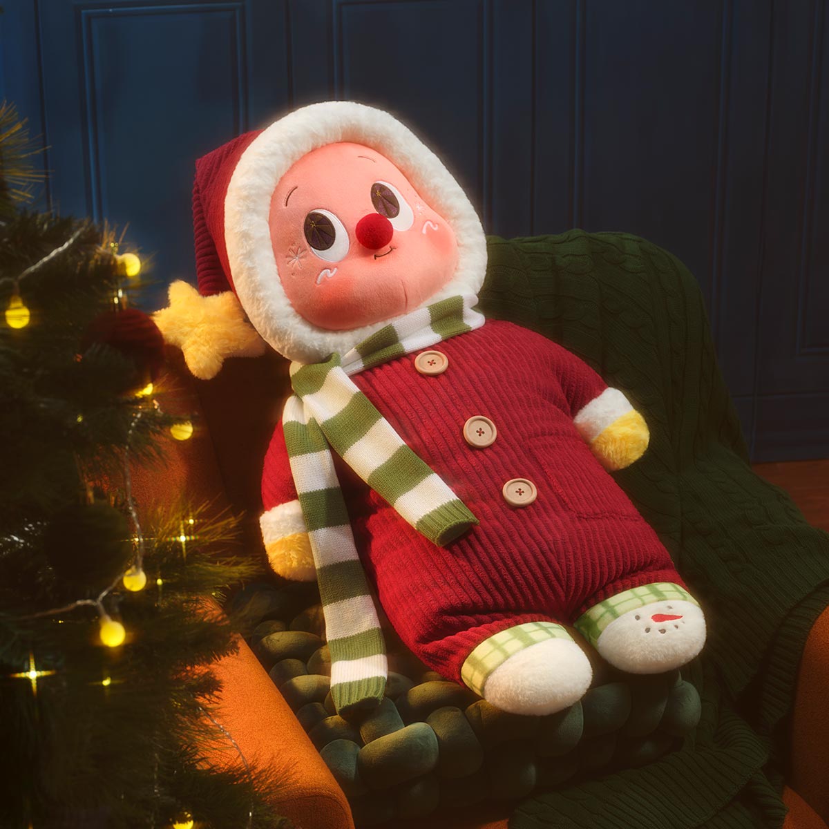 Twinkle Twinkle Apple of My Eye Pillow