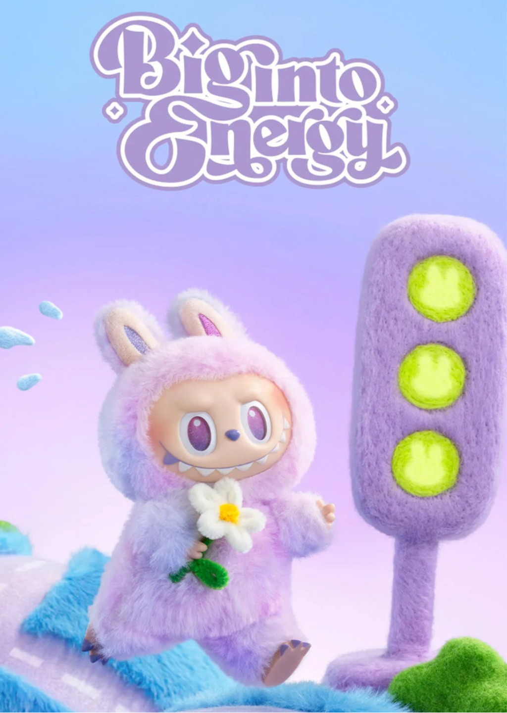 The Monsters Big into Energy Series-Vinyl Plush Pendant Blind Box