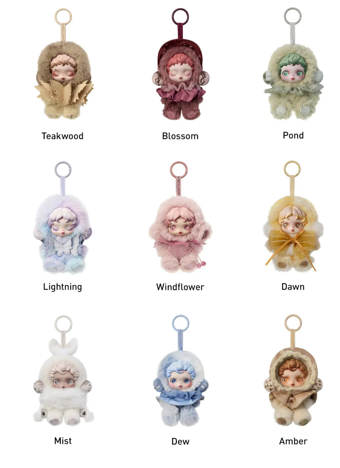 SKULLPANDA L’impressionnisme Series Plush Doll