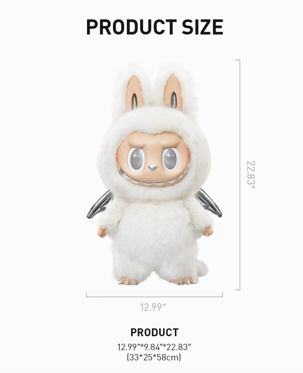 THE MONSTERS - ANGEL IN CLOUDS Vinyl Face Doll