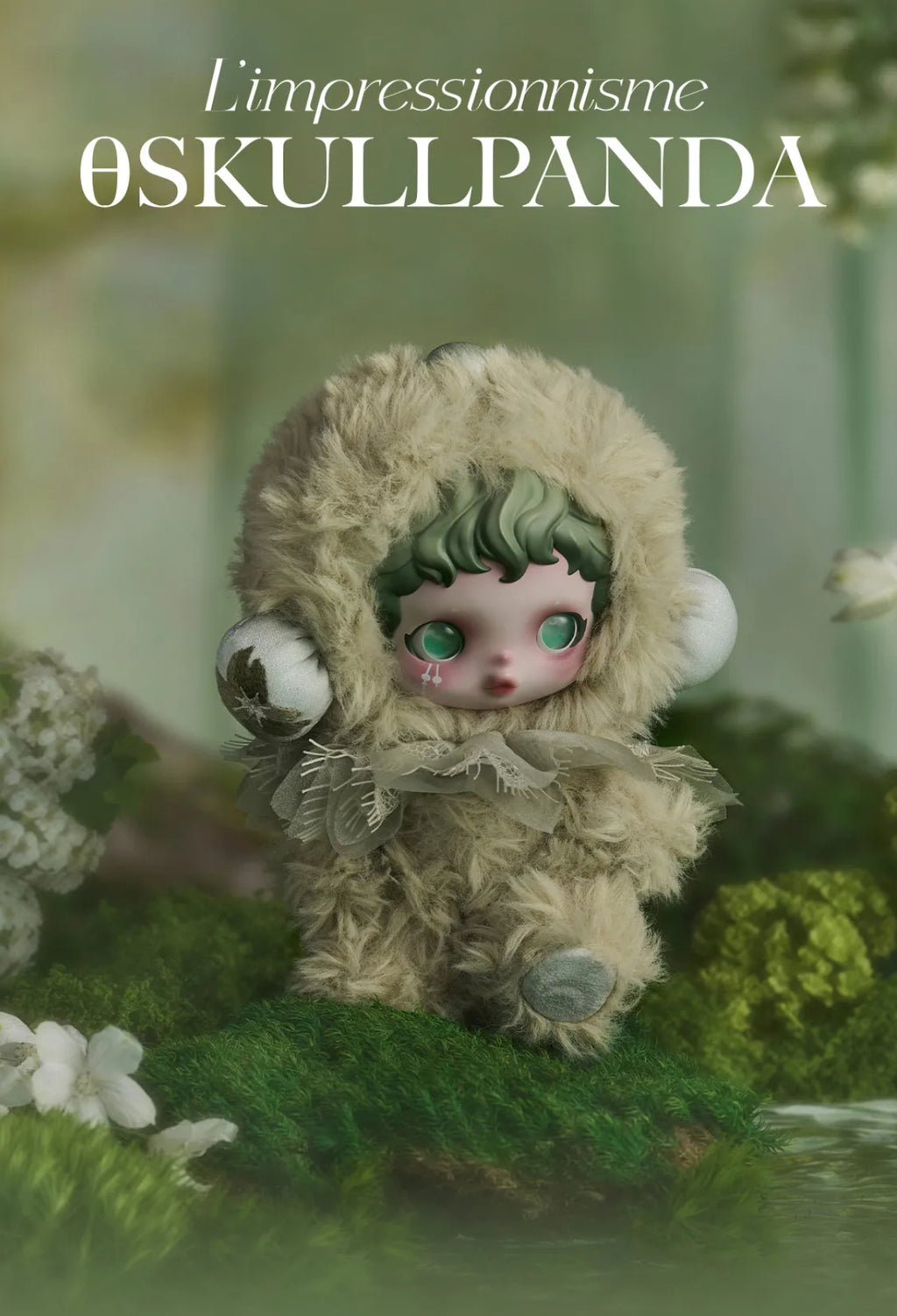 SKULLPANDA L’impressionnisme Series Plush Doll