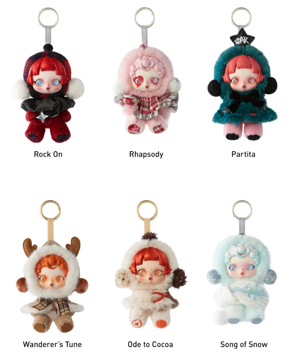 SKULLPANDA Winter Symphony Series Plush Blind Box