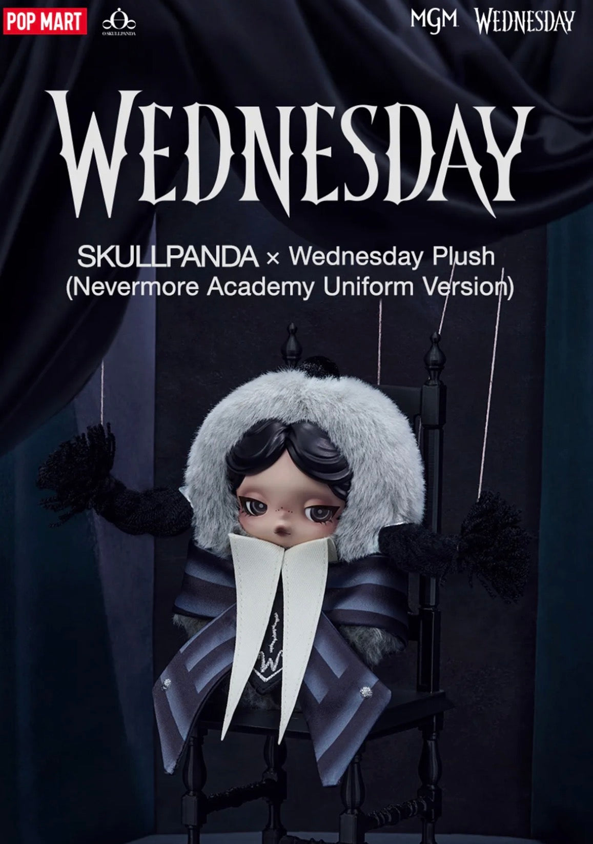 Skullpanda × Wednesday