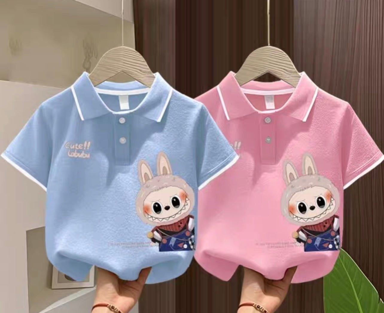 Kinder Kurzarm Poloshirt